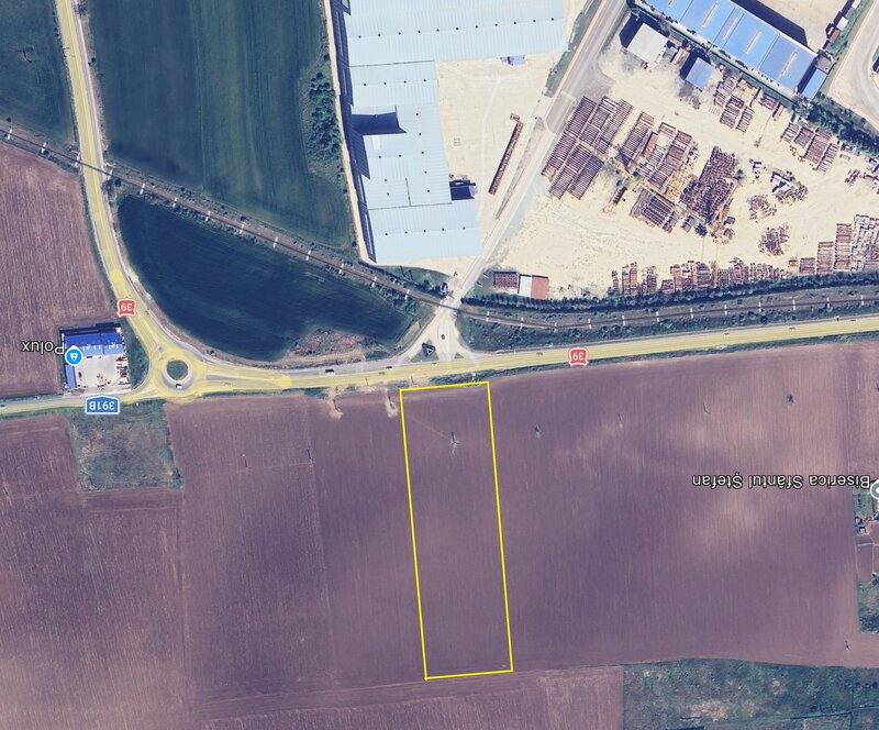 Mangalia  Teren D= 44m La DN39, 2 Mai, 1.15 Ha  Ideal Logistic / Retail