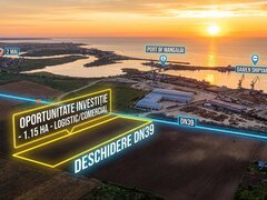 Mangalia  Teren D= 44m La DN39, 2 Mai, 1.15 Ha  Ideal Logistic / Retail
